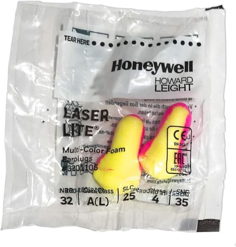 Howard Leight Laser Lite Ohrstöpsel aus weichem Schaumstoff, SNR 35 dB (30 Paar)