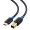 Cable Matters USB C Printer Cable 3 m (USB C to USB B Cable, USB B to USB C Cable) Compatible with Printer, MIDI Controller, MIDI Keyboard and More in Black - 3 m
