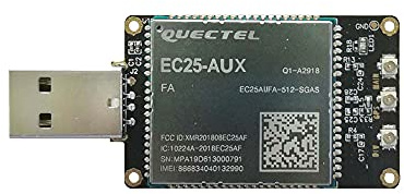 EXVIST 4G LTE USD Dongle W/EC25-AUX LCC Modem W/SIM Card Slot TTL LTE FDD B1/B2/B3/B4/B5/B7/B8/B28
