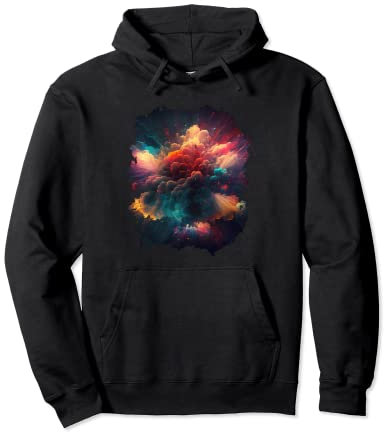 Buntes Feuerwerk ein spektakuläres Fest für die Sinne Pullover Hoodie
