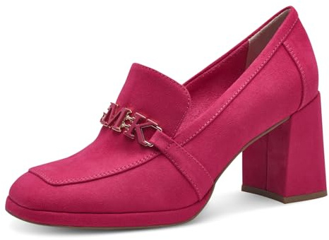MARCO TOZZI by Guido Maria Kretschmer Décolleté Trotteur Donna con Tacco a Blocco Eleganti, Rosa (Pink), 40 EU