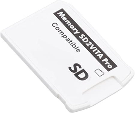 Yctze PS Vita Speicherkartensteckplatz Speicheradapter Kompatibel mit PS Vita 1000 2000 3.60, Ideal für HENkaku Enso System