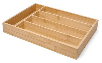 BIRAMBEAU- Range couverts en bambou, pour tiroirs, Bois