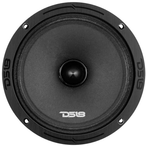 KIT Set pour DS 18 Pro-ZXi8.4BM Haut-Parleur midrange avec cône de 20 cm, diamètre 200 mm 8, 350 Watts rms 700 Watts Max, 4 ohm, sensibilité 99 DB, pour Voiture, 1 pièce