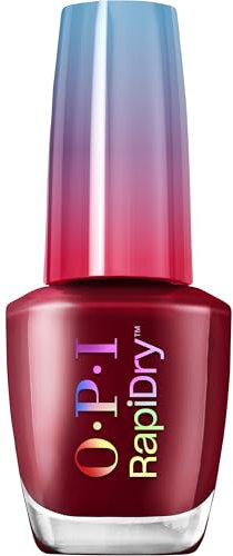 OPI RapiDry™ Smalto ad Asciugatura Rapida - Smalto Rosso, Skip a Beet - Smalto ad Asciugatura Rapida, Vegano, a Prova di Sbavature (9ml)