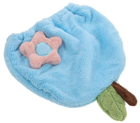SAFIGLE Haartrocknungshaube mit Niedlichem Cartoon Motiv aus Korallenfleece für Schnelles Haar Trocknen und Vielseitigen Einsatz Kinder Beim Haare Waschen