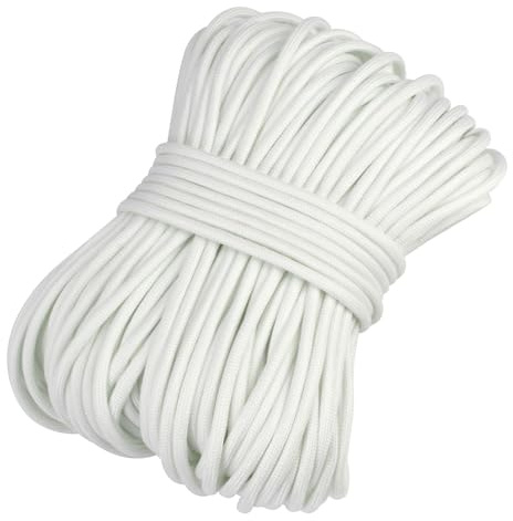 Lytonix Paracord 550 ljussnöre, 4 mm, 9 kärntrådar, 31 meter längd, 250 kg lastkraft, fluorescerande