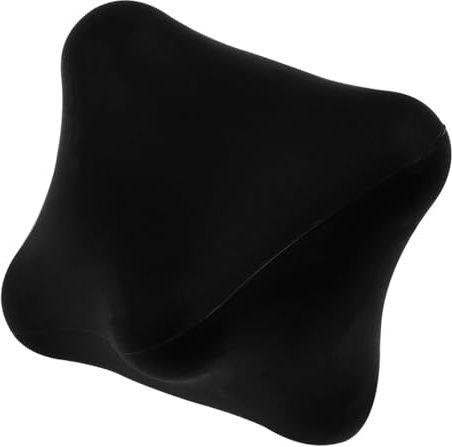 OATIPHO Pallina Massaggio in Silicone Nera, Sfera Esagonale per Mani, Rilassa i Tessuti, Formato Portatile per Yoga e Fitness