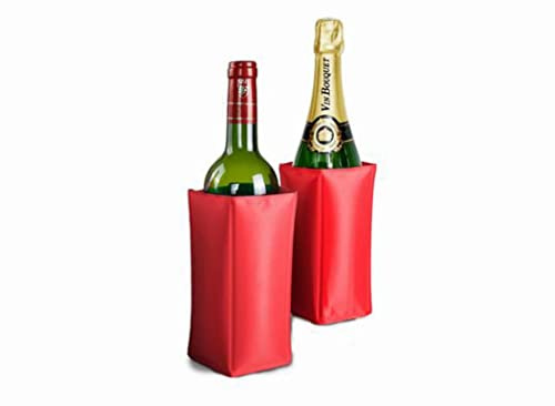 VB VIN BOUQUET FIE 169 Funda Enfriadora Ajustable con Banda Elástica Rojo