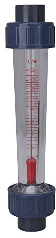Kunststoff Tube Wasser schwebekörper-Durchflussmesser Liquid Flow Meter für DN15 Tube, mehrfarbig