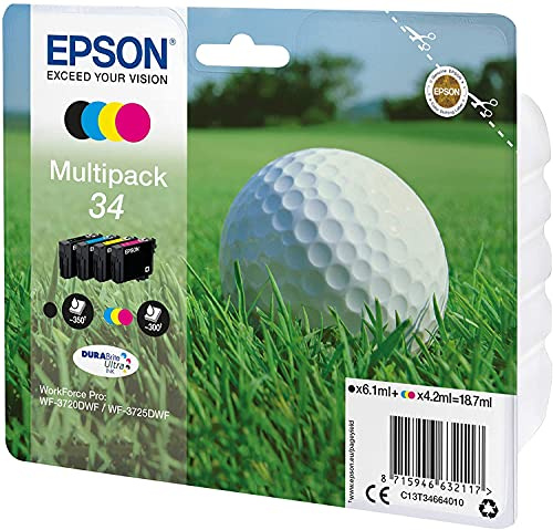 C13T34664010 - EPSON MULTIPACK 4ER PACK BLACK YELLOW CYAN MAGENTA