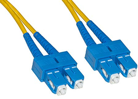 LINK Cavo Fibra Ottica Multimode LSZH Duplex OS2 9/125, SC-SC, 3 mt.