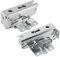 AllSpares Türscharnier-Set für Kühlschrank geeignet für Bosch Siemens Neff Constructa Balay Küppersbusch 00481147 | AEG-Electrolux 407131425/8 | 100x40x65