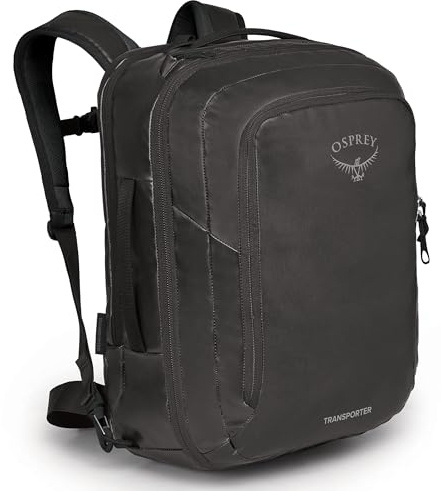 Osprey Transporter Global Carry-On Duffel, Unisex Black O/S
