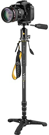 Vanguard Veo 2S AM-234TBP50T - Monopode pour Appareil Photo en Aluminium Pied rétractable rotule