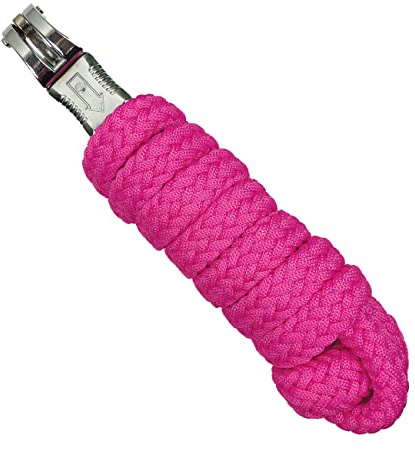 York Führstrick mit Panikhaken Marco Anbindeseil Strick (rosa)