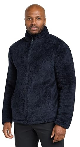 Peter Storm Men’s Ribblesdale Full Zip Fleece Jacket with Warm & Cosy Borg Fabric and High Neck, Soft and Thick Midlayer, Ideal for Walking, Hiking & Outdoor Recreation