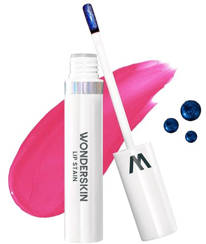 Wonderskin Wonder Blading Lip Stain Peel Off Masque - Long Lasting, Waterproof and Transfer Proof Pink Lip Tint, Matte Finish Peel Off Makeup (Neon Rose Masque)