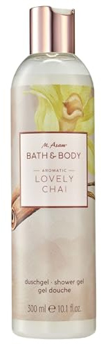 M. Asam Bath & Body Lovely Chai Duschgel (300ml) | für eine sanfte Körperreinigung & ein frisches Körpergefühl, aromatischer Chai-Vanille Duft