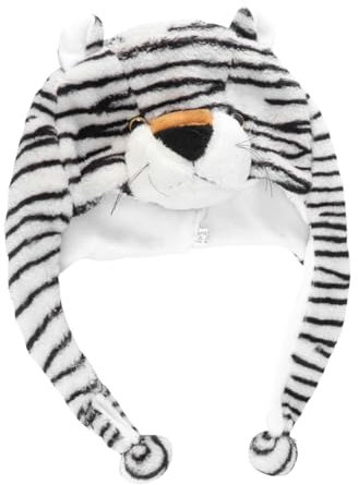 ifundom Einteiliger Junge Mädchen Cartoon Tier-plüsch Hut Mit Ohren Warme Ohrenschützer Tiger-design Winter-mütze Für Junge Mädchen Als Geschenk Für Aufführungen