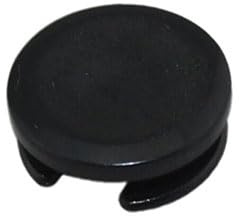 Black Replacement Analog Joy Stick Thumb Cap Button Circle Pad 3D Cover, Compatible with Nintendo 3DS / 3DS XL/NEW 3DS / NEW 3DS XL / 2DS / NEW 2DS XL