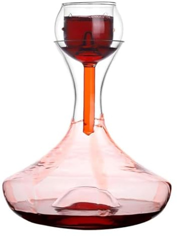 Carafe à vin rouge soufflée à la main avec entonnoir et filtre 2300 ml