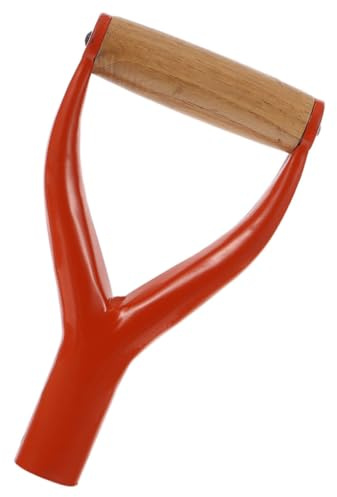 HONITANO Manche De Pelle De Rechange en Bois Poignée De Pelle De y Robuste Et Confortable Adaptée Aux Et Bêches Usage Jardinage Remplacement Pratique