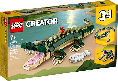 LEGO Creator 31121-3-in-1 Crocodile/Snake/Frog (454 pieces)