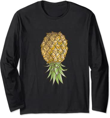 Balançoire à l'envers pour les vacances à la plage et aux fruits tropicaux Manche Longue