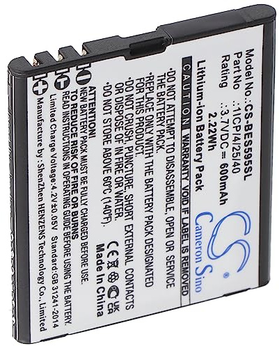 Akku kompatibel mit Bea-fon SL495, Bea-fon SL595, Bea-fon SL595 Plus, 3,7V, 600mAh