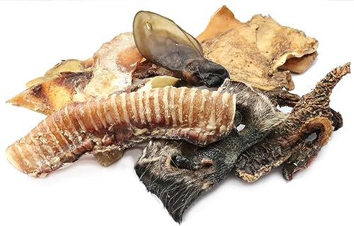 Hunde Kausnack Leckerlie Mix Überraschungsbox 1 kg Kauartikel Hundesnack Geschenk für Hundebesitzer