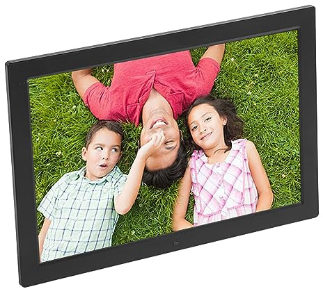 17-Zoll-Digital-Bilderrahmen für Großeltern, 1080P FHD Großer Wandmontierter Bilderrahmen, Integrierter Kalender und Weckerfunktion, Erntedankfest,
