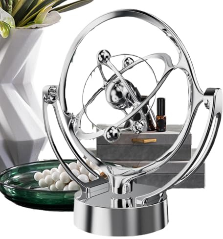 Kixolazr Jouet de Bureau cinétique pour, Jouet à Mouvement perpétuel | Art cinétique du Dispositif à Mouvement perpétuel | Gadget Scientifique et Physique, Jouet éducatif de Table, Accessoires de