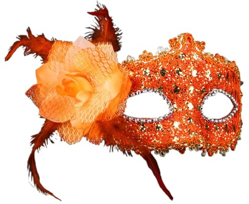 Damen Karneval Maskenball Venezianische Maske Augenmaske Fasching Ball Schwarz Halloween Venetian Mask Sexy Venedig Masken Kostüm Carnival Row Für Ballmaske Venezianische-Masken Gesicht Masquerade