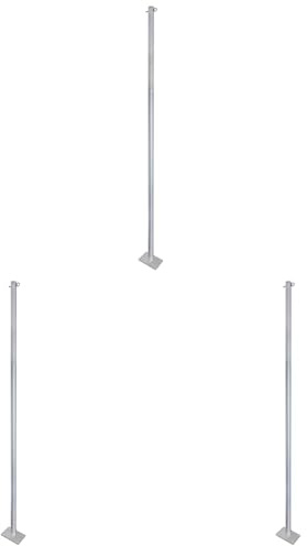 Sonnensegelmast Set Basic (Packung mit 3)