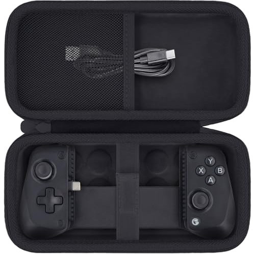 Aenllosi per custodia protettiva rigida da trasporto per controller di gioco mobile GameSir X5s/X5 Lite, nero, solo custodia
