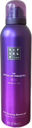 Rituals The Ritual of Yozakura Reichhaltiges Schäumendes Duschgel, Schwarzer Reis & Yoshino-Kirsche, 200 ml