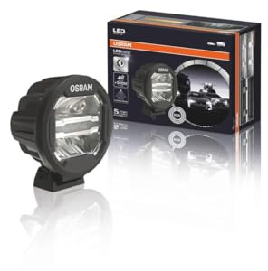OSRAM LEDDL111-CB Ledriving Round MX180-CB, LED driving lights, Combo, White, 3000 Lumens, Light beam up to 300 m, LED headlight/auxiliary high beam and position light, ECE approval