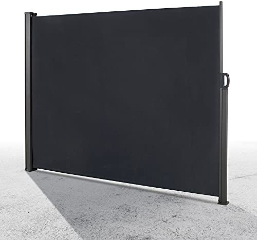 LINDER EXCLUSIV Seitenmarkise Windschutz Markise Sichtschutz Sonnenschutz Wintergarten 300 L x H.160cm