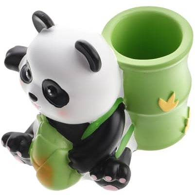 Ipetboom Panda Stifthalter Aus Süßer Organizer Für Stifte Und Make-up-pinsel Für Schreibtisch Und Home Office Hält Nagelbohrer Sicher Und Verlängert Deren Lebensdauer