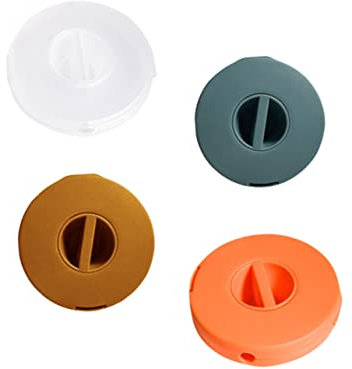 Holibanna 4stücke Teiliges Drehbarer Kabelhalter Aus Kunststoff Kompakter Datenkabel Organizer Für Büro Und Zuhause Flexibler Kabelclip Zur Kabelaufbewahrung Geeignet Für Usb Ladekabel Bunte