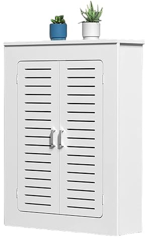 ​​Fireproof Safety Cabinet for Manifold & Meters | Utility Valve Cover Box | Hides Gas Pipes, Water Valves | Easy Install(MILK,50x70x20cm)