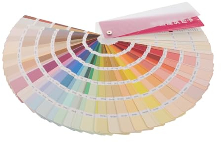 SHINEOFI Nuancier Peinture 365 Couleurs pour Projets DIY et Rénovation Maison, Cartes de Peinture en Papier et Plastique Portables Résultats Fiables