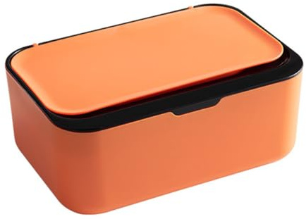 OSALADI Feuchttücherbox mit Luftdichtem Deckel zur Aufbewahrung und Schutz vor Austrocknung aus Leichtem Pp für Badezimmer und Schlafzimmer