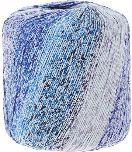 Healifty Farbverlaufs Baumwoll-Strickgarn Häkelgarn Mehrfarbig Weiches Diy Garn Für Pullover Mützen Schals Decken Handarbeit Zubehör 13300M