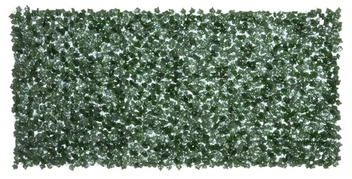 Outsunny Seto Artificial Ocultación Jardín 3x1,5 m Fácil Montaje Verde