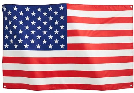 Runesol Bandera America, Bandera De EE. UU. 3x5, 91x152cm, Banderas De Estados Unidos, Ojal De Latón En Cada Esquina, Banderas Premium, Impermeable, Interior, Exterior, Día de los Derechos Civiles