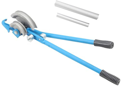 ECUTEE Curvatubi Manuale 2 in 1 Pinza Piegatrice per Tubo, Piegatubi Manuale Rame 0-180 Gradi, 15/22 mm Strumento di Piegatura in Metallo per Tubi in Rame e Alluminio