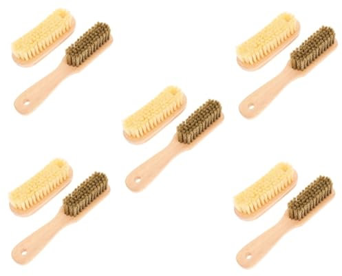 Abaodam 10pièces Brosse De Nettoyage De Sable pour Plage Accessoires De Surf avec Brosse à Poils Souples Et Durs pour Éliminer Sable Peaux Et Surfaces
