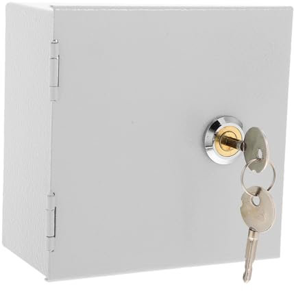 HEALEEP Caja De Conexiones De Acero Inoxidable Resistente Intemperie Cubierta De Interruptor Para Prevención De Contacto Accidental Hogares y Oficinas